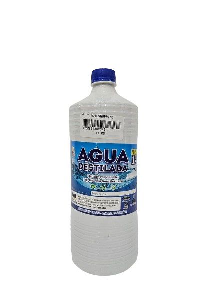 Agua Destilada 1L Minasur