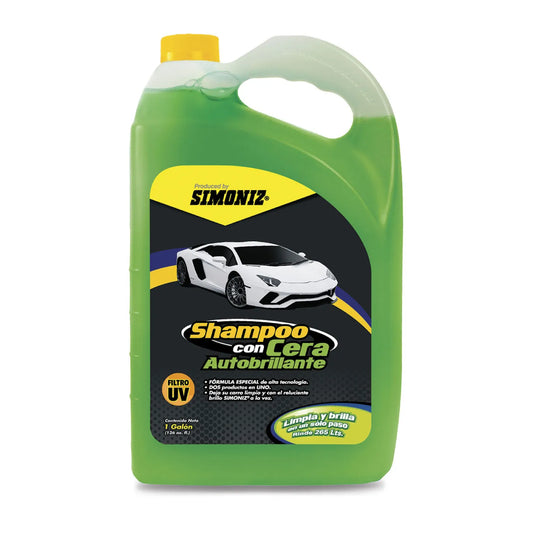 Shampoo con Cera Autobrillante Simoniz 1 Galón