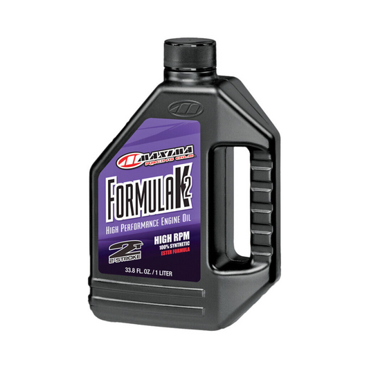 Maxima Racing Oils 22901-4PK Fórmula K2 Synthetic Racing 2-Stroke Premix Oil Botella de 1 litro